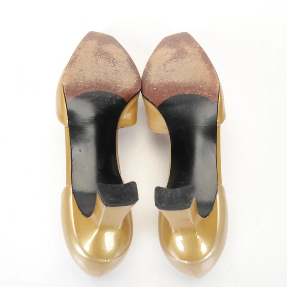 Vintage Stuart Weitzman Patent Leather Low-Heeled Pumps size 7.5 - Picture 7 of 7